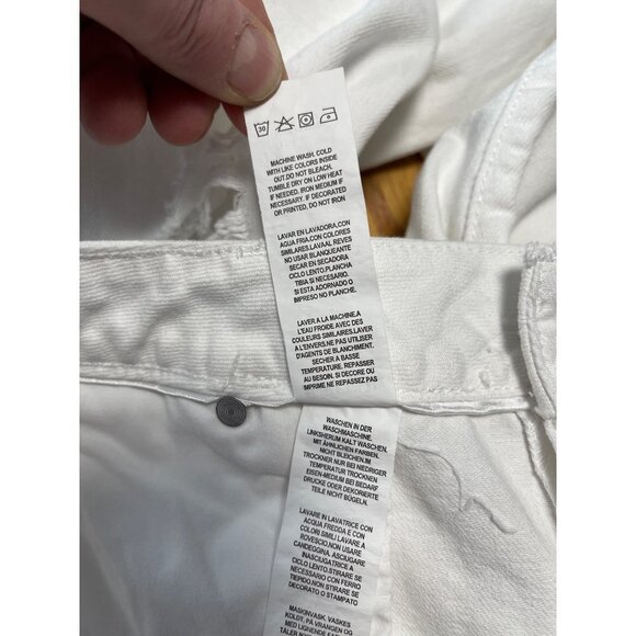 Just Fab Distressed Slim Boyfriend Jeans Size 34 - Picture 11 of 14